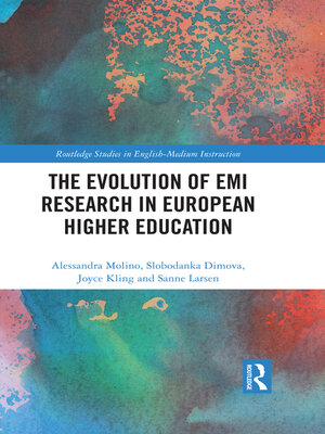 cover image of The Evolution of EMI Research in European Higher Education